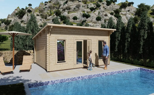 Abri de jardin LYS – 5x3 – 44 mm